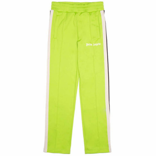 LIME GREEN TRACK PANTS