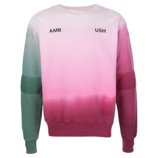 NEW PINK PATCHWORK SWEATSHIRT