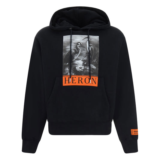 HERON PRINT HOODIE